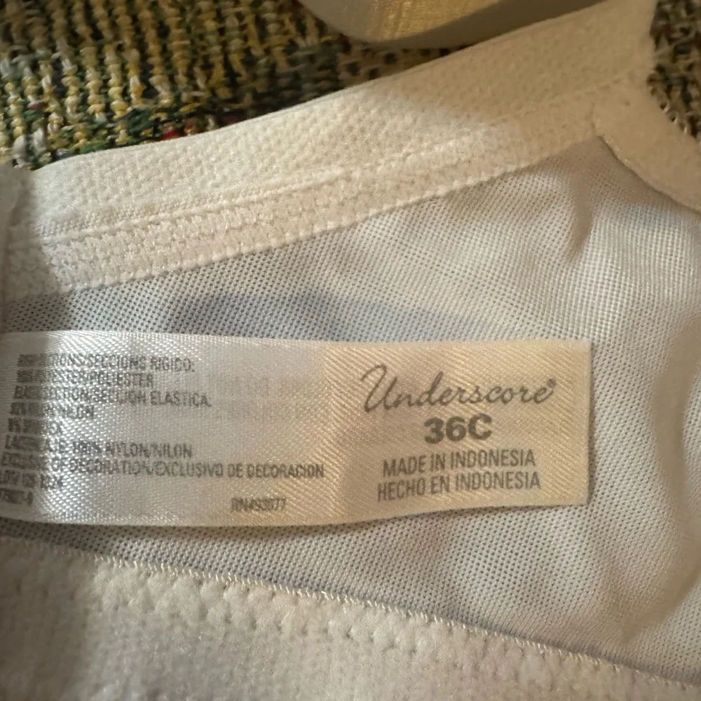 Underscore White Bra 36C - Picture 3 of 4